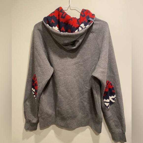 NWOT LRG Grey and Plaid Hoodie - Picture 6 of 6